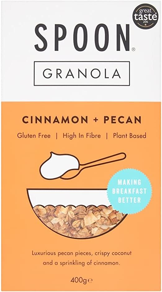 Spoon Cereals | Cinnamon + Pecan Granola | 400g Fashion