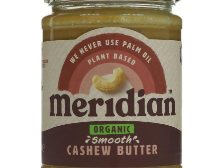 Meridian | Organic Smooth Cashew Butter | 470G Discount