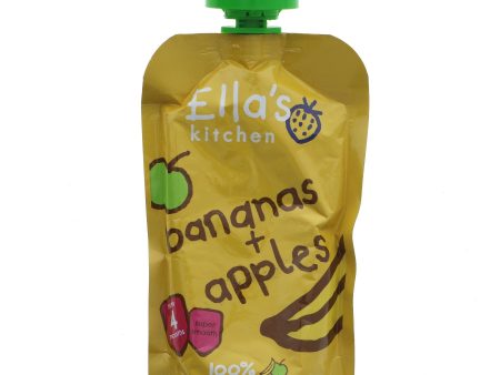 Ella s Kitchen | Apples & Bananas | 120g Sale