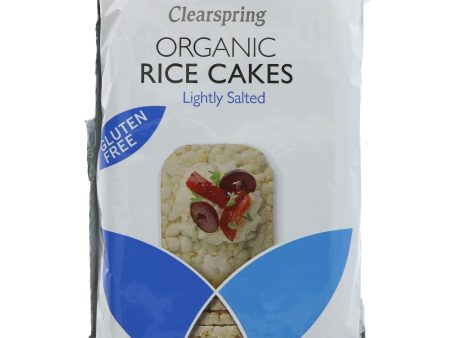 Clearspring | Rice Cakes - Lightly Salted | 130G on Sale