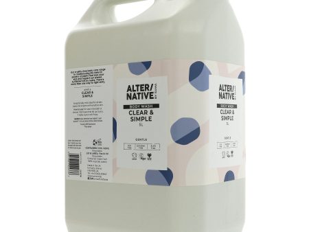 Alter Native | Body Wash - Clear & Simple - Gentle for sensitive skin | 5l For Discount