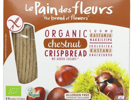 Le Pain Des Fleurs | Chestnut Crispbread | 150g Cheap