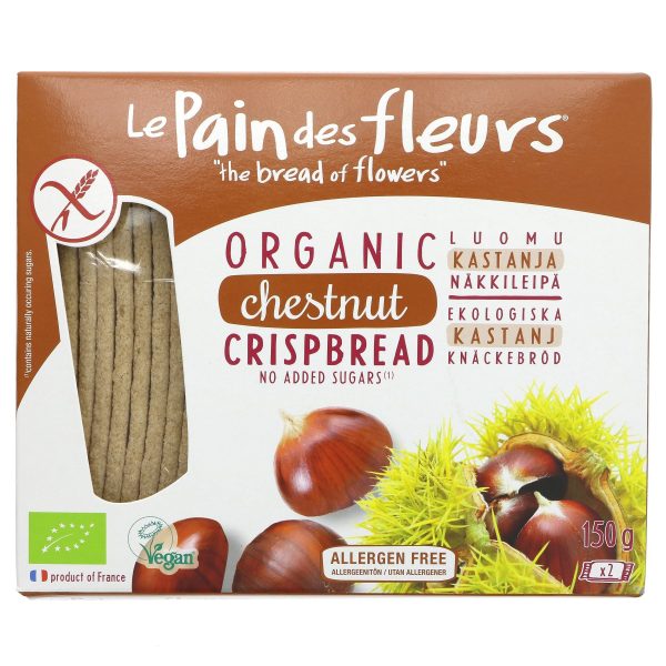 Le Pain Des Fleurs | Chestnut Crispbread | 150g Cheap