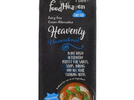 Food Heaven | Cooking Cream - Unsweetened - Double Cream Alternative | 1l Online