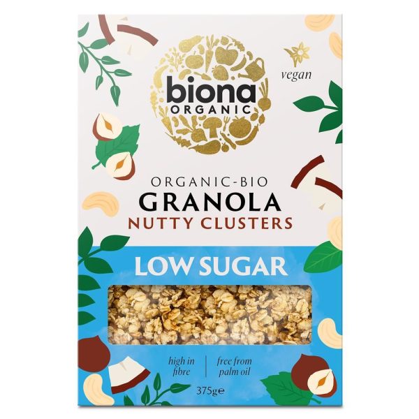 Biona | Nutty Clusters Granola | 375g Cheap