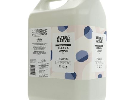 Alter Native | Shampoo - Clear & Simple - Sensitive for all hair types | 5l Online