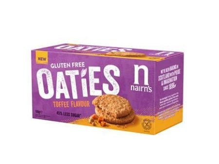 Nairn s | Toffee Flavour Oaties | 160g For Cheap