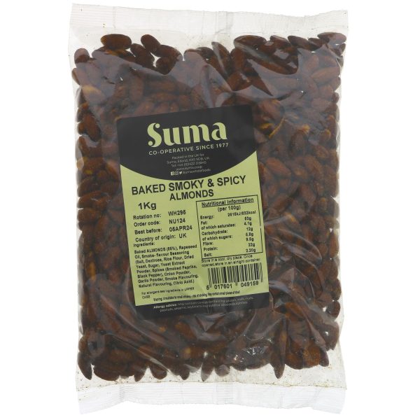 Suma | Almonds - baked smoke flavour | 1kg For Discount