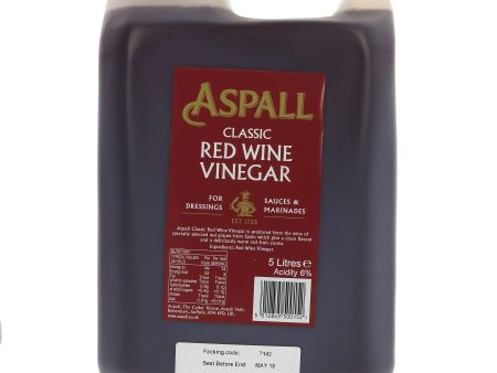 Aspall | Red Wine Vinegar | 5L Discount