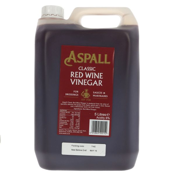 Aspall | Red Wine Vinegar | 5L Discount