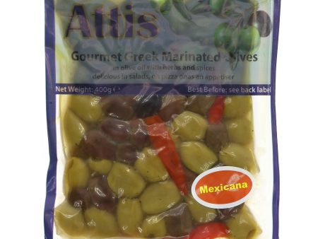 Attis Gourmet | Mexicana - Pitted Green&black | 400G Supply