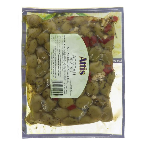 Attis Gourmet | Aegean - Pitted Green Olives | 400G Hot on Sale