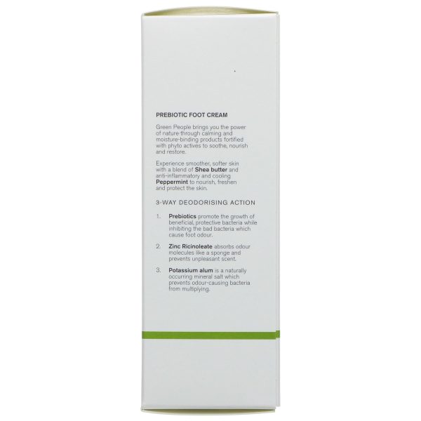 Green People | Prebiotic Foot Cream - Deodorising | 50ml Online