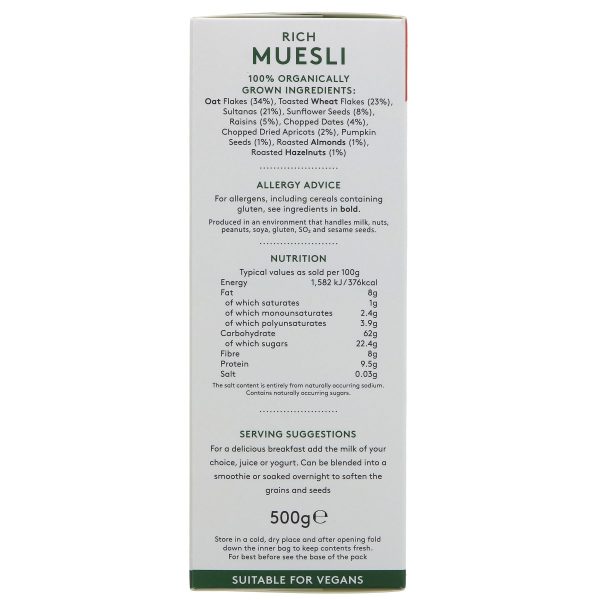 Alara | Rich Muesli - organic | 500g Online