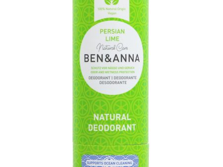 Ben & Anna | Soda Deodorant - Persian Lime | 40g Online Hot Sale