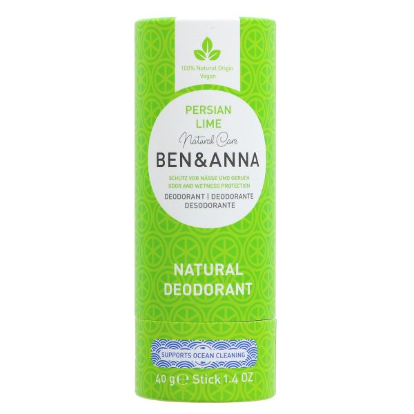 Ben & Anna | Soda Deodorant - Persian Lime | 40g Online Hot Sale