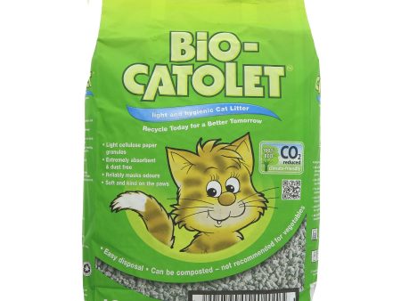 Bio-catolet | Cat Litter - 100% Recycled Waste Paper | 12l Discount