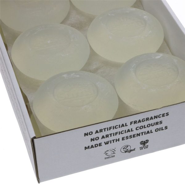 Alter Native | Glycerine Soap - White Lavender - Round soap bar | 90g For Sale