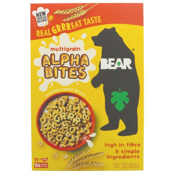 Bear | Alphabites Cereal - Multigrain | 350g Fashion