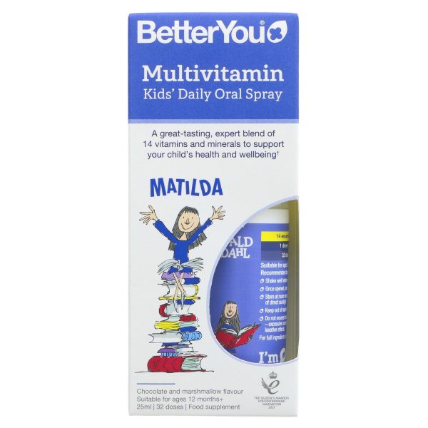 Better You | Multivit Kids Daily Oral Spray | 25ml Online now