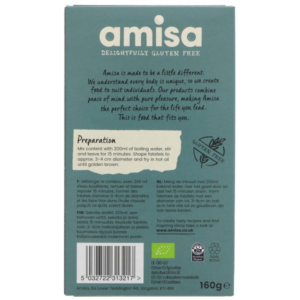 Amisa | Falafel Mix | 160g For Discount