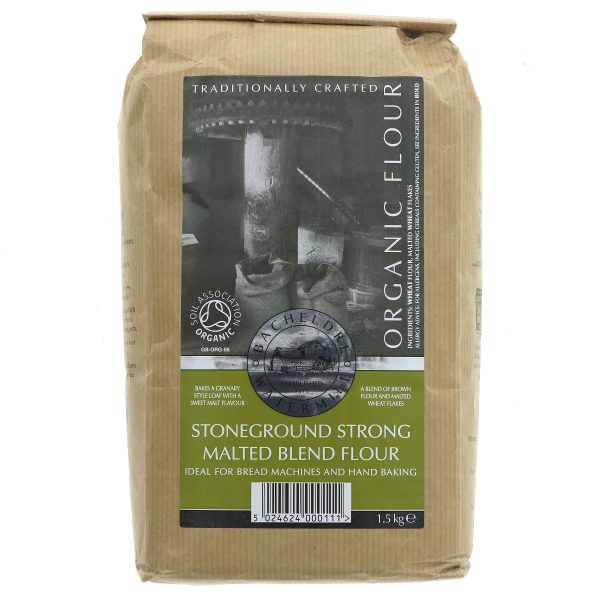 Bacheldre | Stoneground Malted Blend Flour | 1.5kg For Cheap