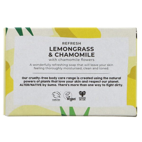 Alter Native | Boxed Soap Lemongrass & Chamomile - Refresh - toning & cleansing | 95g For Discount