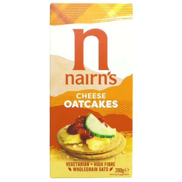 Nairn s | Oatcakes - Cheese | 200g Discount