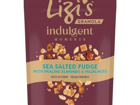 Lizi s | Sea Salted Fudge with Pralines | 350g For Discount