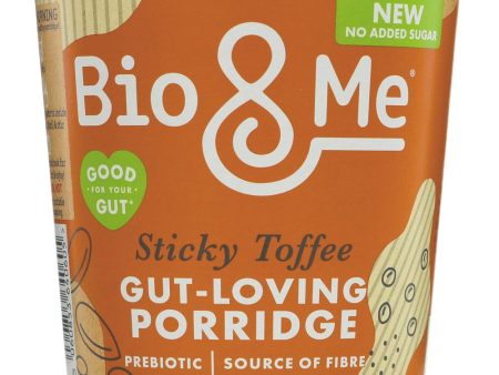 Bio & Me | Porridge Pot - Sticky Toffee | 58g For Discount