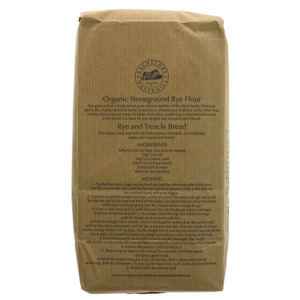 Bacheldre | Stoneground Rye Flour | 1.5kg Cheap