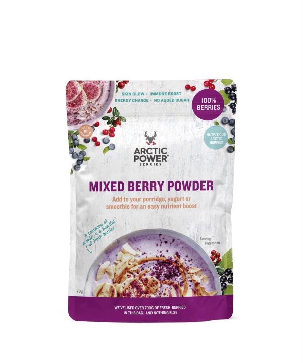 Arctic Power | Mixed Berry Powder | 70g For Sale