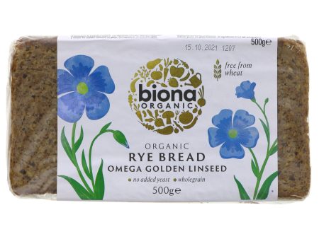 Biona | Rye Bread - Omega 3 | 500G For Cheap