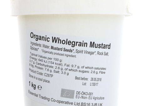 Byodo | Mustard - Wholegrain, Organic | 1 KG Sale