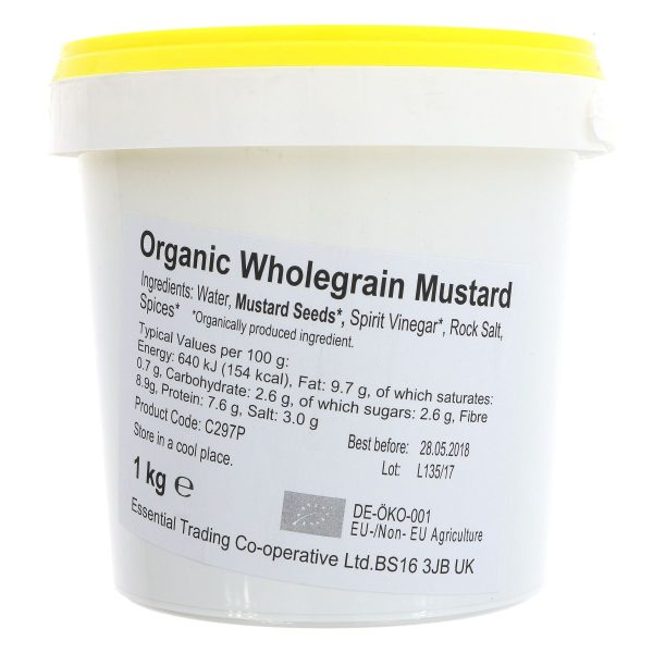 Byodo | Mustard - Wholegrain, Organic | 1 KG Sale