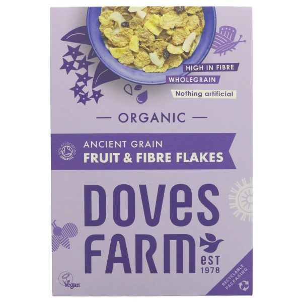 Doves Farm | Fruit & Fibre Flakes | 375g Online