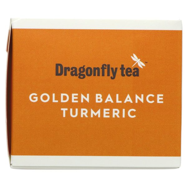 Dragonfly Tea | Golden Balance Turmeric Tea - Turmeric, Aniseed, Cardamom | 20 bags Fashion