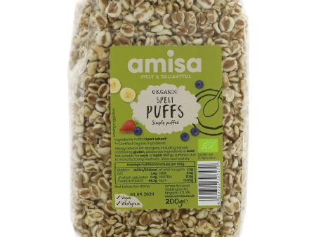 Amisa | Spelt Puffs - Organic | 200G Online