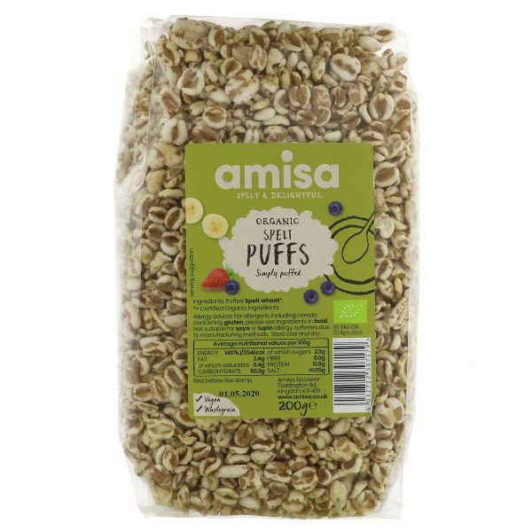 Amisa | Spelt Puffs - Organic | 200G Online