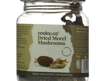 Cooks & Co | Dried Morel Mushrooms | 30g Sale