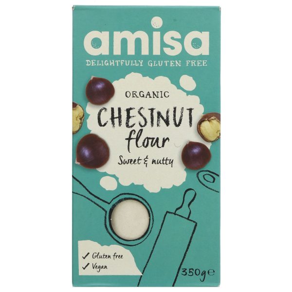 Amisa | Chestnut Flour - Organic | 350g For Cheap