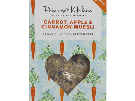 Primrose s Kitchen | Carrot,Apple & Cinnamon Muesli | 300g For Cheap