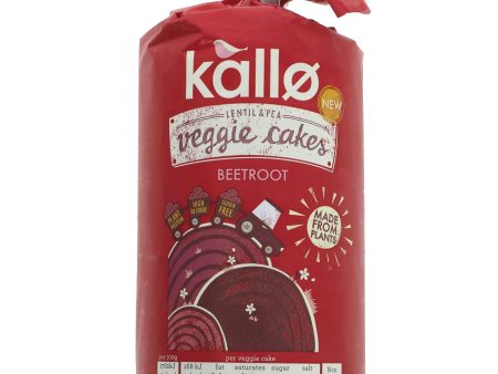 Kallo | Beetroot Veggie Cakes | 122G For Discount