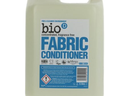 Bio D | Fabric Conditioner Extra Concentrated Fragrance Free  | 5L Online Sale