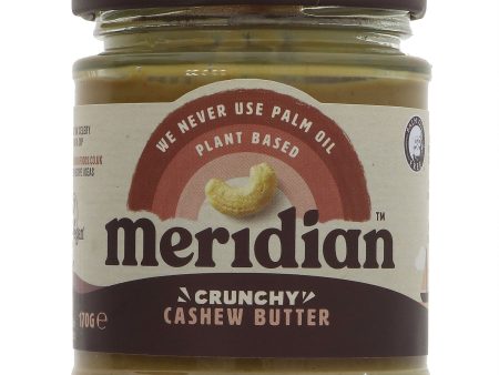 Meridian | Cashew Butter Crunchy | 170G Online now