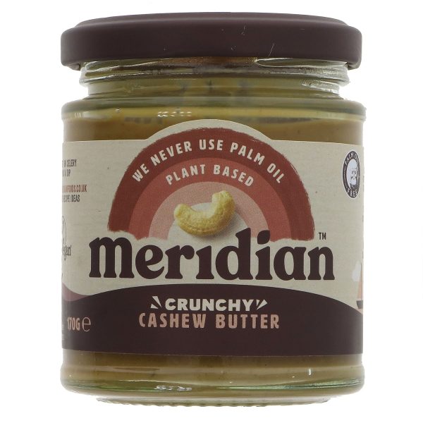 Meridian | Cashew Butter Crunchy | 170G Online now