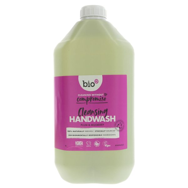 Bio D | Handwash - Plum & Mulberry | 5l Online Sale