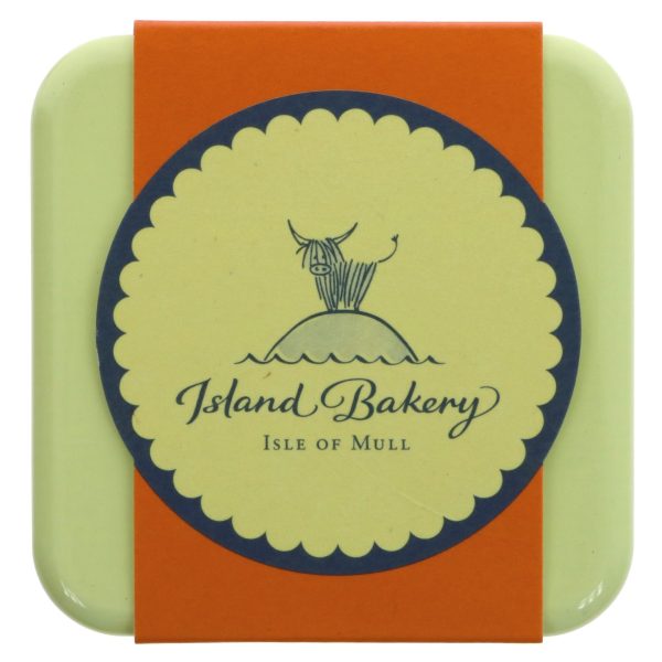 Island Bakery | Orange Cranbry Pecan Shortb Tn - Organic Shortbread Tin | 215g Supply