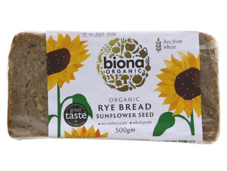 Biona | Rye Bread - Sunflower Seed | 500G Online Sale