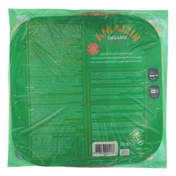 Amaizin | Og Tortilla Wraps Extra Fibre | 240G Online now